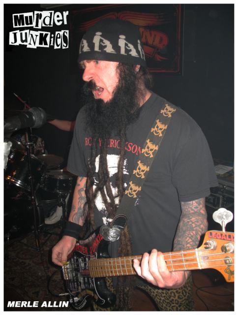 Merle Allin, germà de GG Allin, dels Murder Junkies